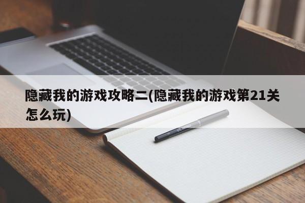 隐藏我的游戏攻略二(隐藏我的游戏第21关怎么玩)