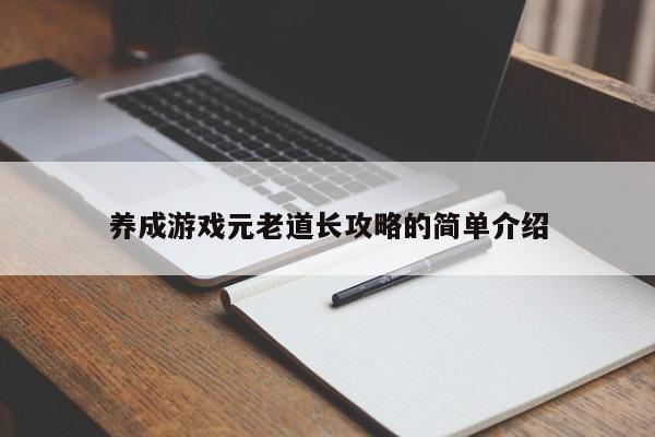 养成游戏元老道长攻略的简单介绍